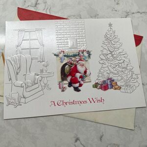 Habitat A Christmas‎ wish Hope Greeting Collection Santa Claus Greetings Card